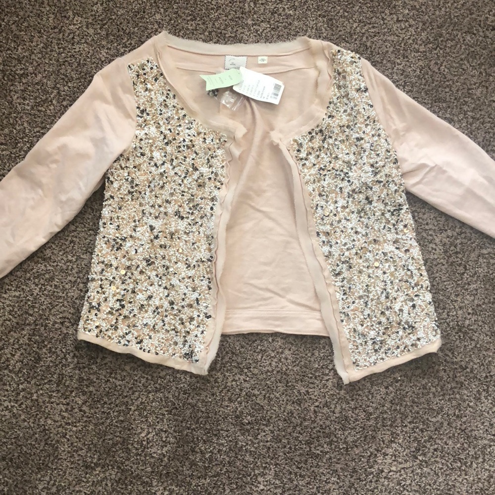 Anthro Beaded Jacket